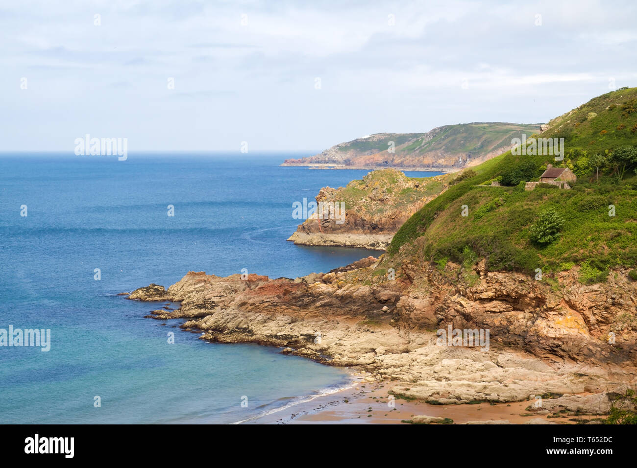Beautiful Beach on Jersey Island, Channel Islands, Europe Stock Photo -  Alamy