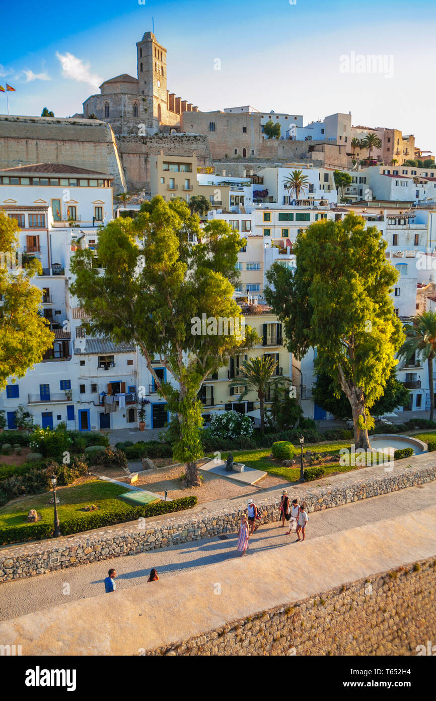 Dalt Vila. Eivissa. Ibiza Island. Balearic Islands. Spain Stock Photo