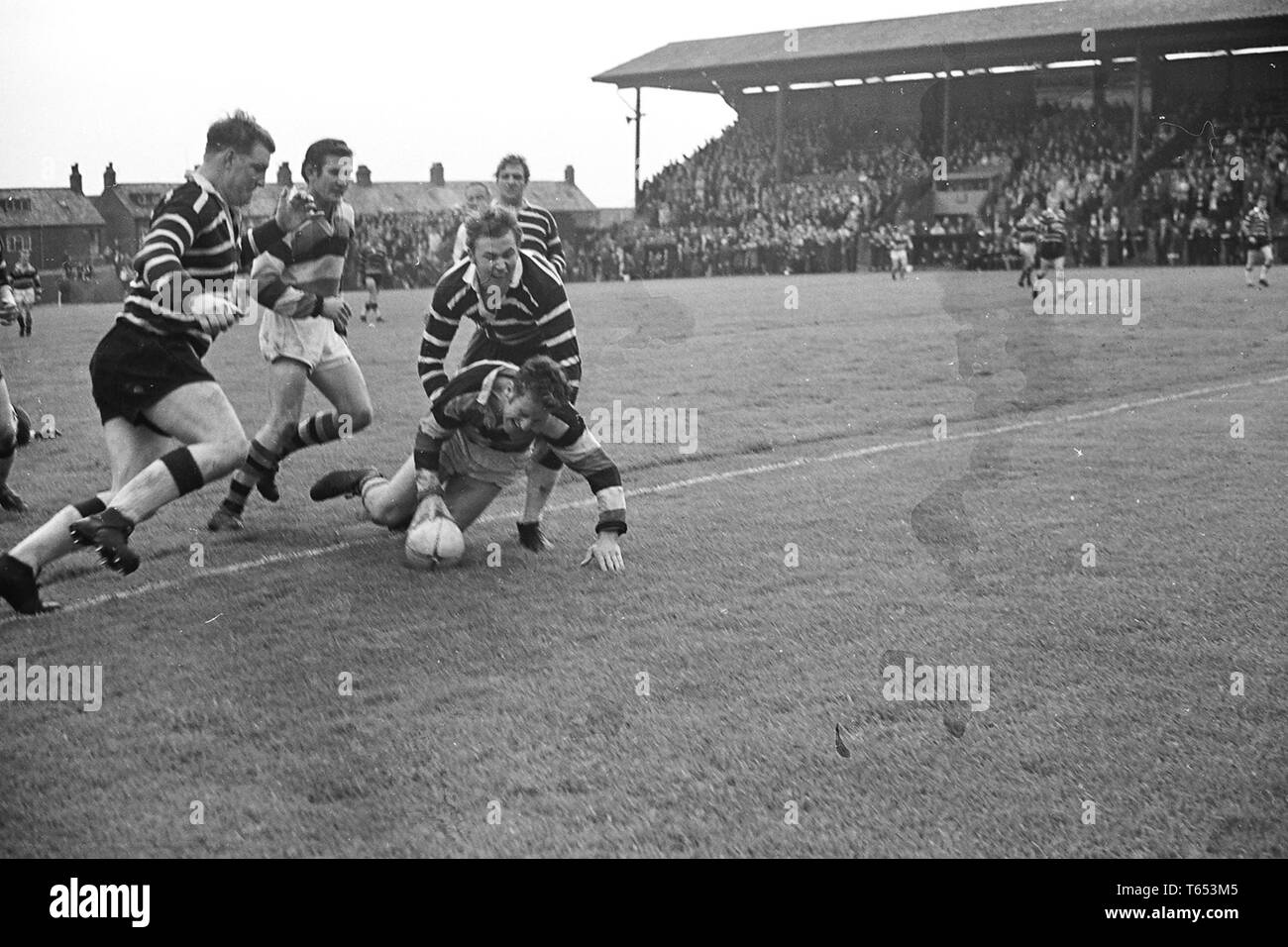 Featherstone v Dewsbury 1968 Stock Photo Alamy