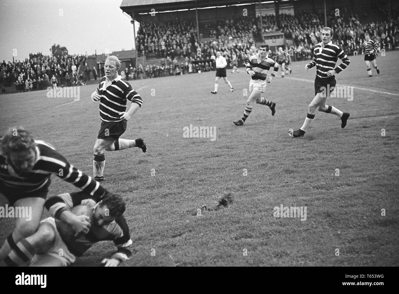 Featherstone v Dewsbury 1968 Stock Photo Alamy