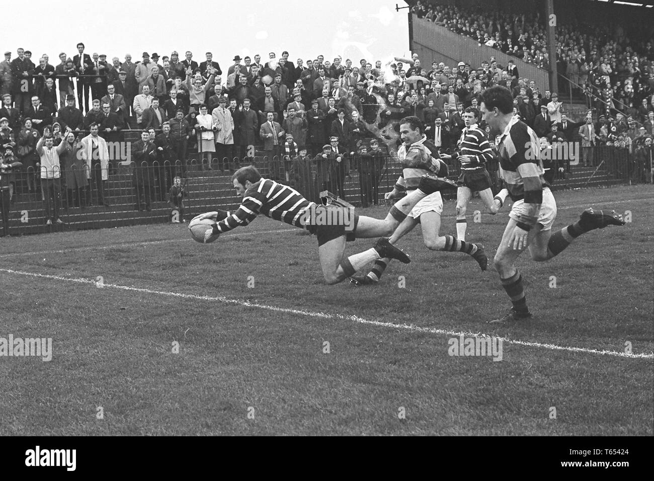 Featherstone v Dewsbury 1968 Stock Photo Alamy