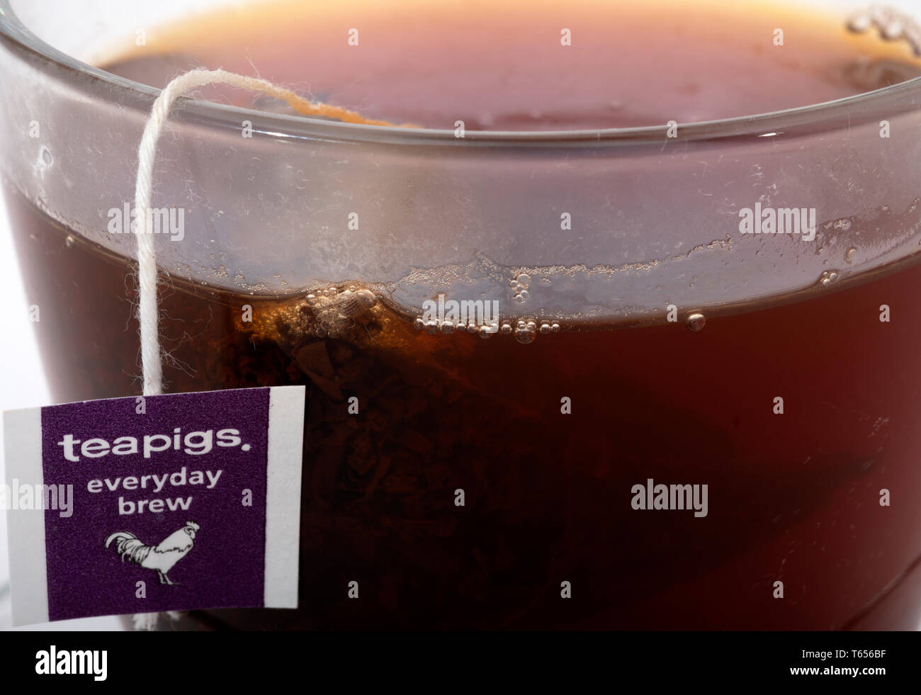Teapigs tea bag Stock Photo