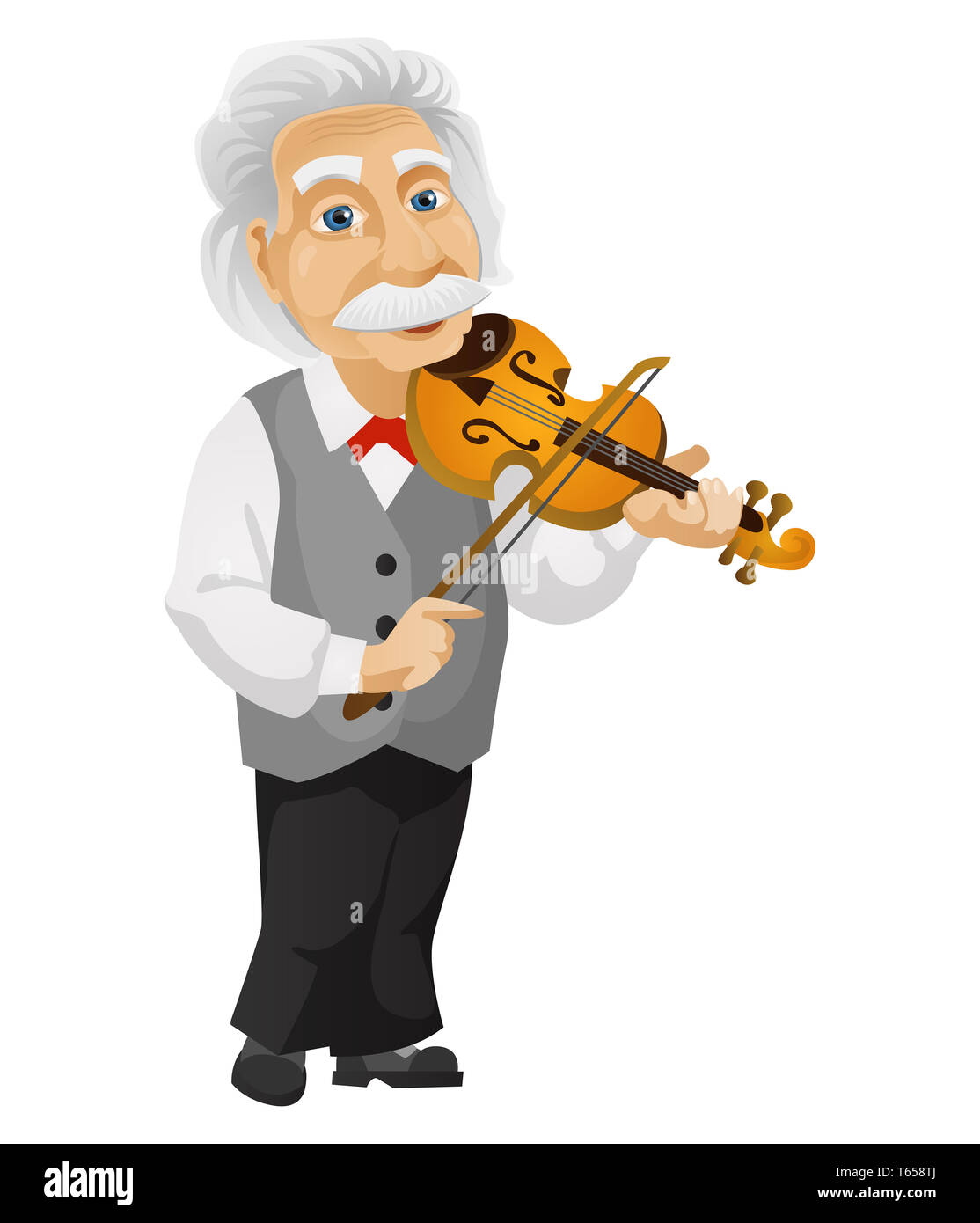 Professor albert einstein playing violin hi-res stock photography and  images - Alamy
