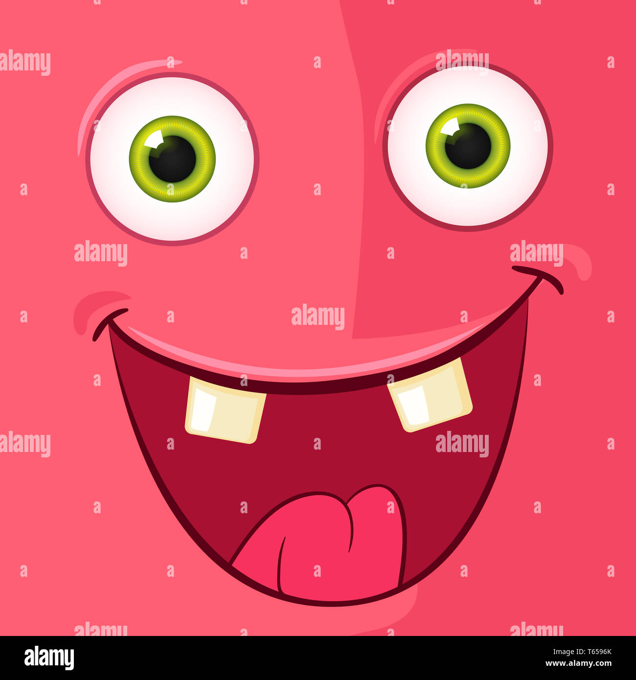 Furry monster icon cartoon hi-res stock photography and images - Alamy