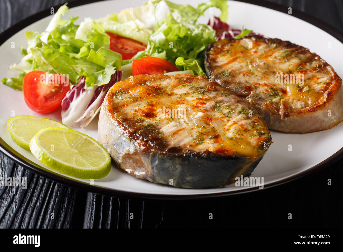 Grilled sturgeon hires stock photography and images Alamy