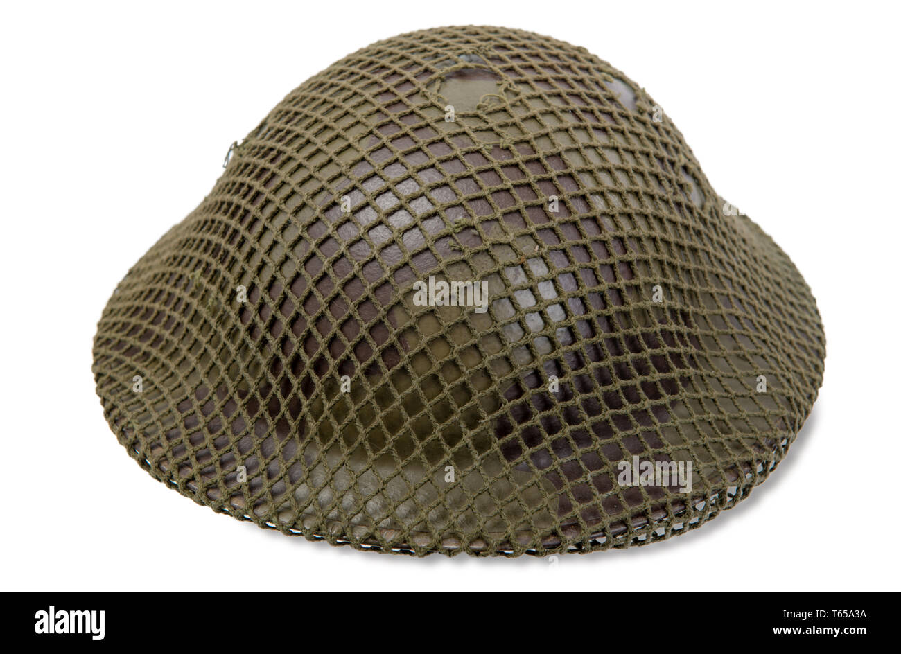 a British battle helmet MkII