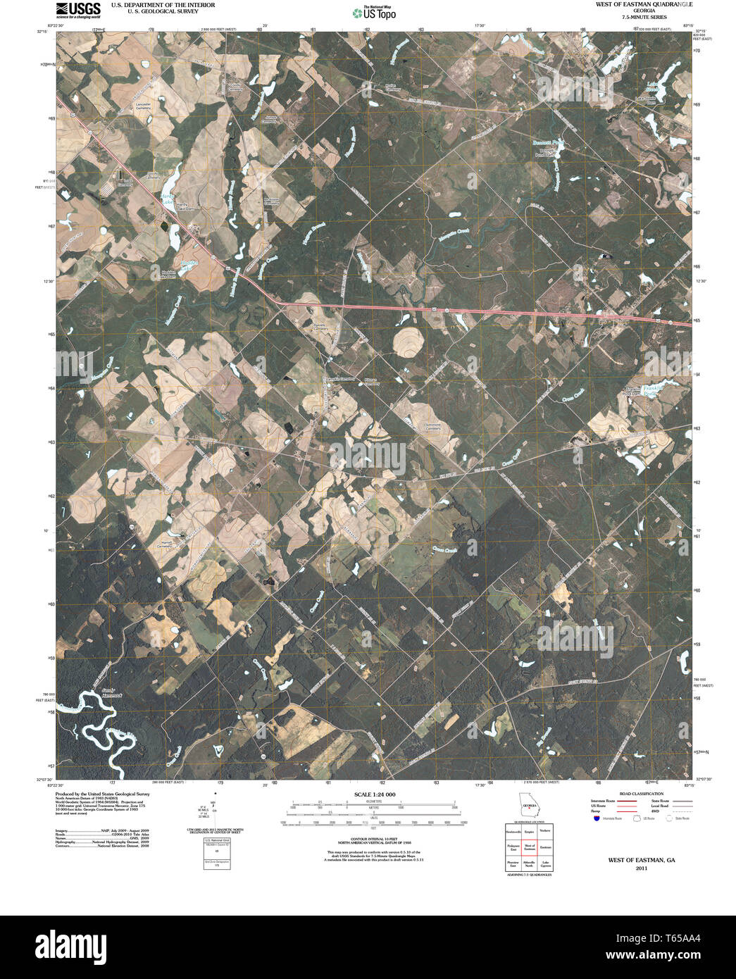 Map of eastman hires stock photography and images Alamy