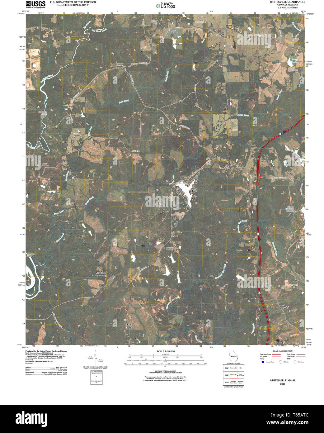 Whitesville map hires stock photography and images Alamy