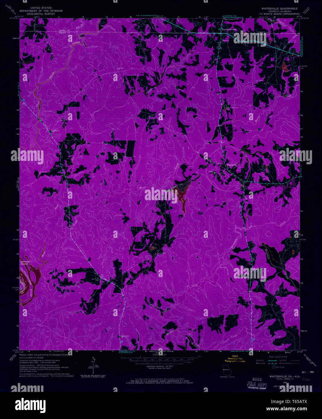 Whitesville map hires stock photography and images Alamy