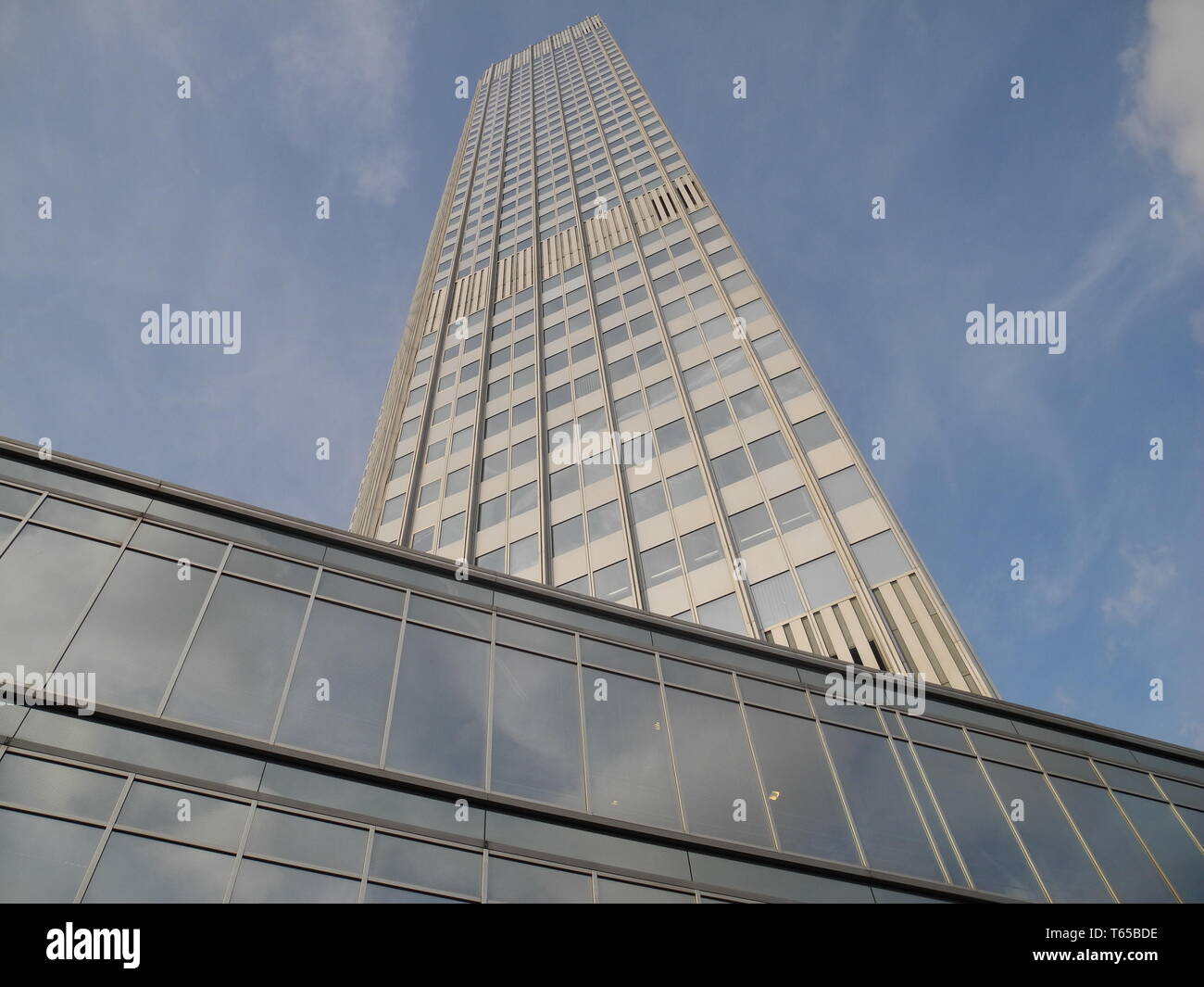 Headquarter of the European Central Bank (ECB), Frankfurt, Germany Stock Photo