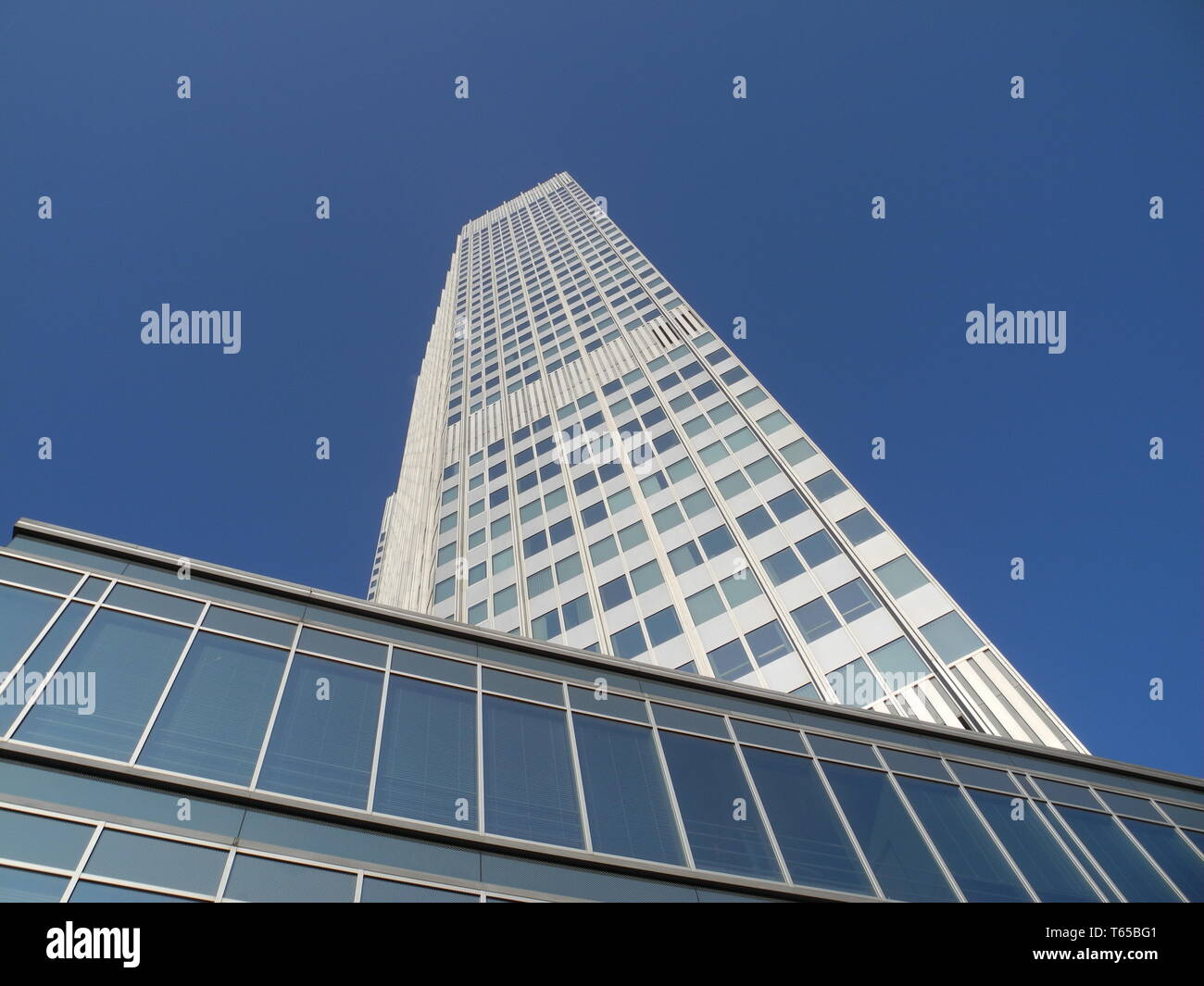 Headquarter of the European Central Bank (ECB), Frankfurt, Germany Stock Photo