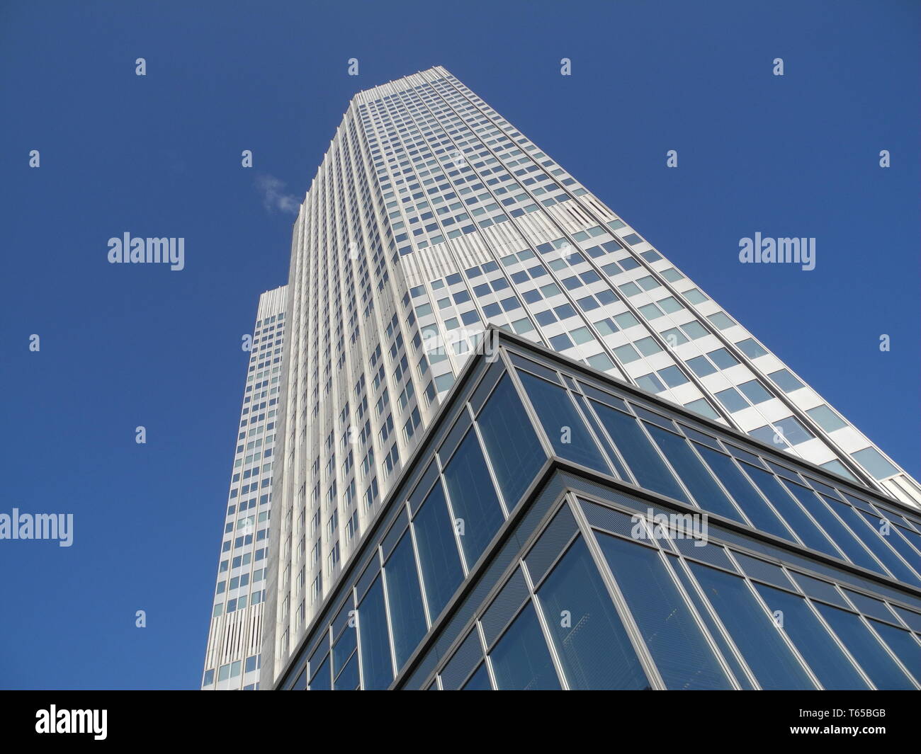 Headquarter of the European Central Bank (ECB), Frankfurt, Germany Stock Photo