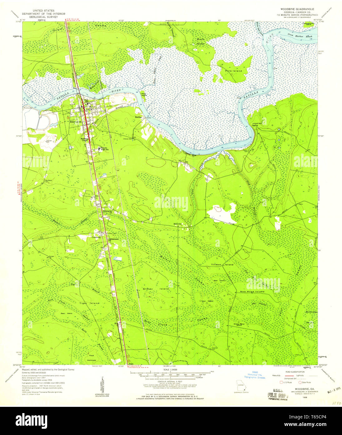 Map of woodbine hires stock photography and images Alamy