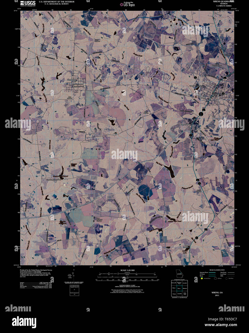 Wrens map hires stock photography and images Alamy