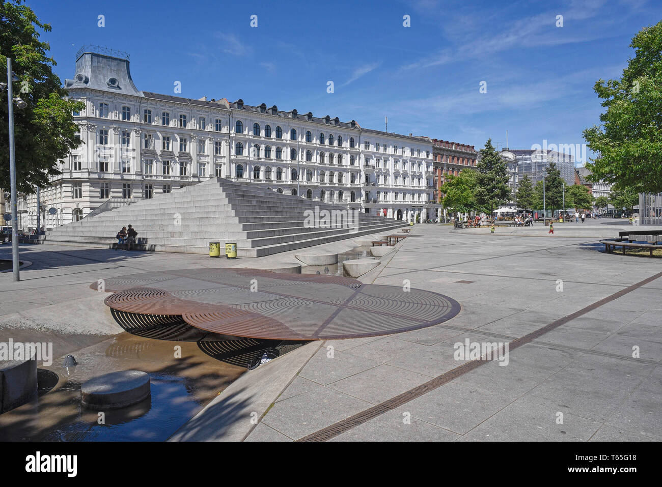 The vibrant Israels Plads or Israel Square in central Copenhagen. Denmark 05/06/2018    Photo Fabio Mazzarella/Sintesi/Alamy Stock Photo Stock Photo