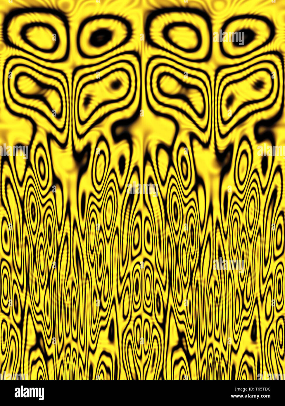 African Pattern Stock Photo