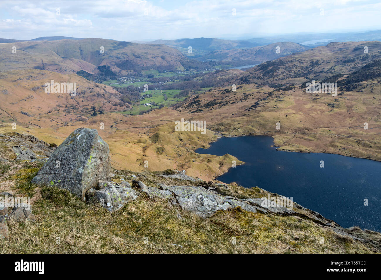 Easedale tarn village hi-res stock photography and images - Alamy