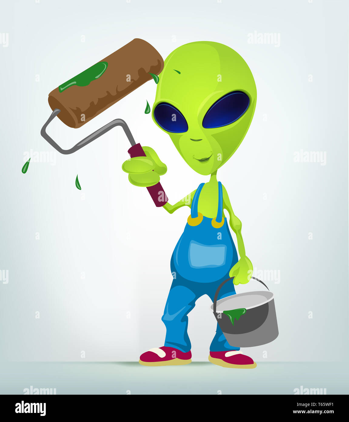 Funny Alien Stock Photo - Alamy