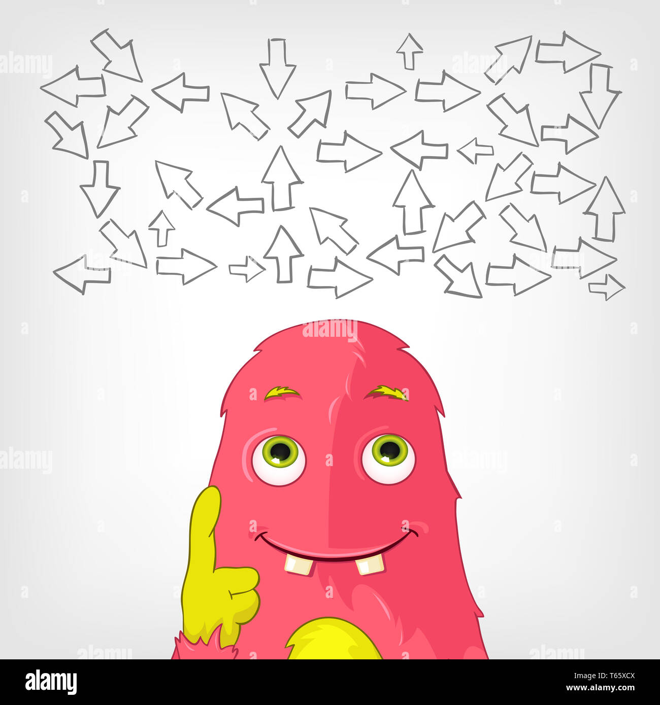 Cartoon Character Furry Monster High Resolution Stock Photography and ...