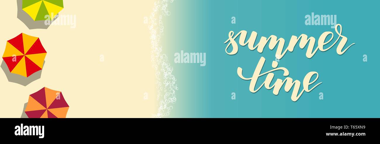 flyer template for summer time holidays Stock Vector Image & Art - Alamy