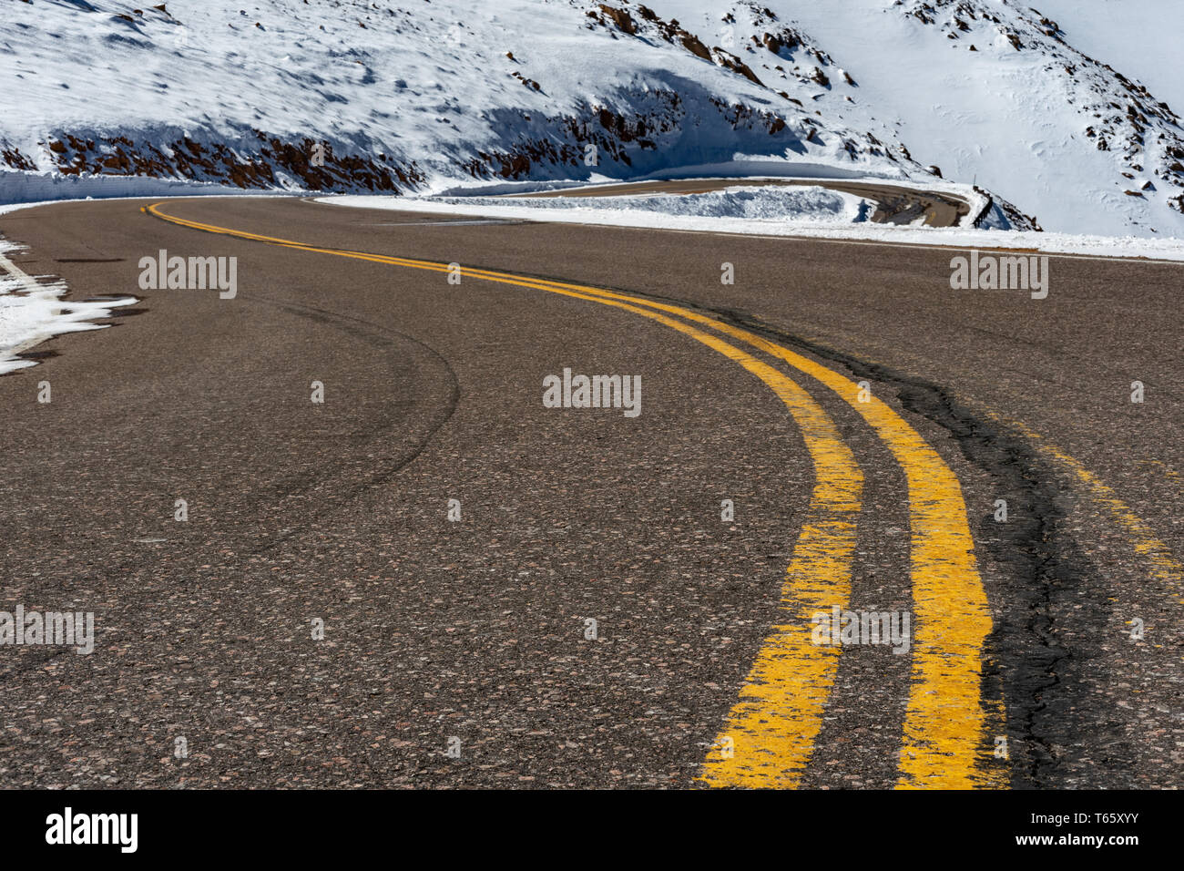 Pikes Peak, Colorado, USA Stock Photo