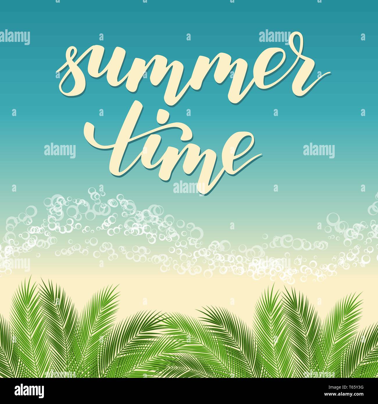 flyer template for summer time holidays Stock Vector Image & Art - Alamy