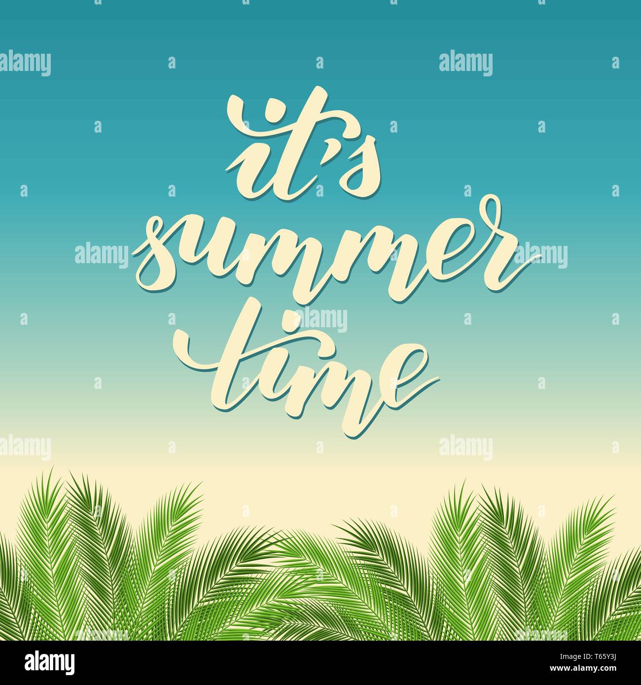 flyer template for summer time holidays Stock Vector Image & Art - Alamy