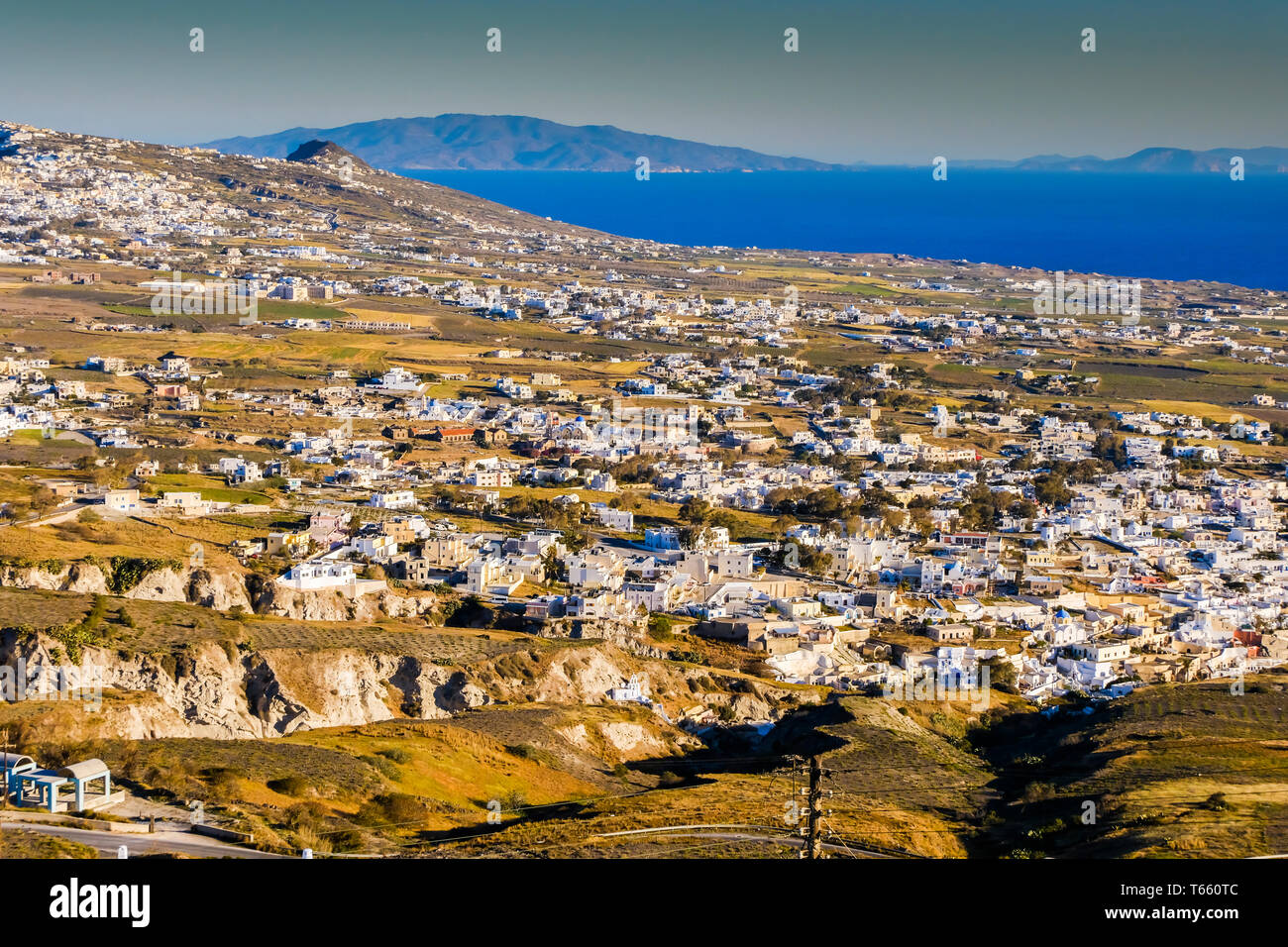 Village view. Stock Photo