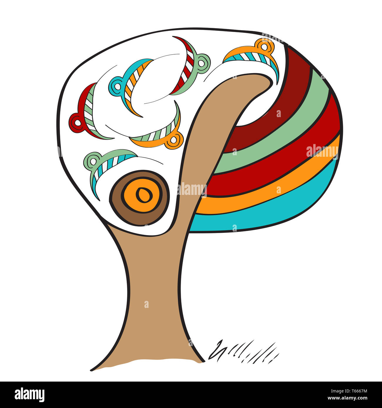 Stylized outdoors hi-res stock photography and images - Alamy