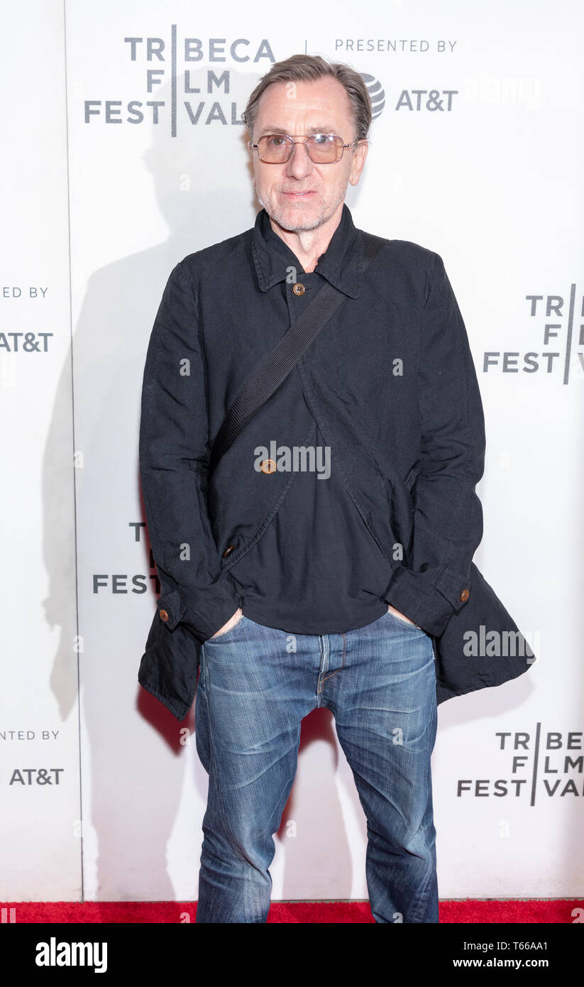 New York, NY, USA - April 28, 2019: Tim Roth attends
