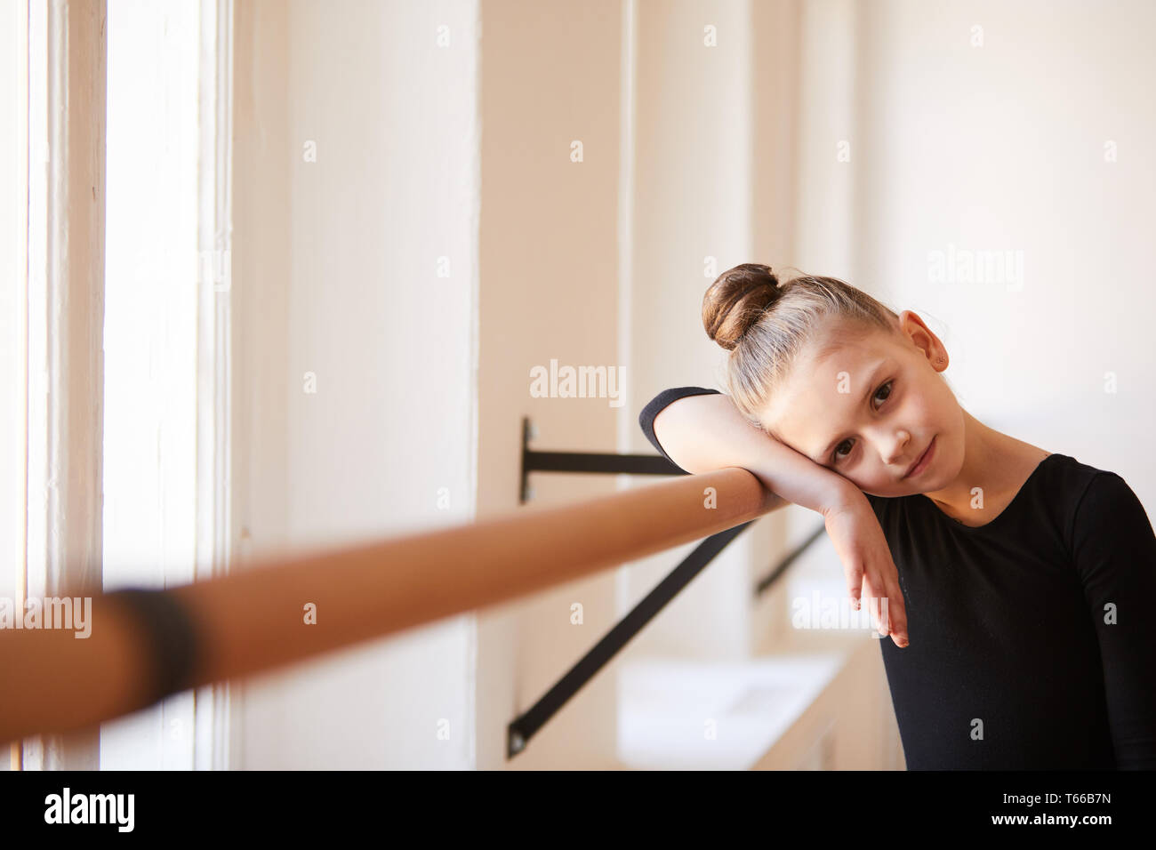 Little Ballet Dancer Stock Photo - Alamy