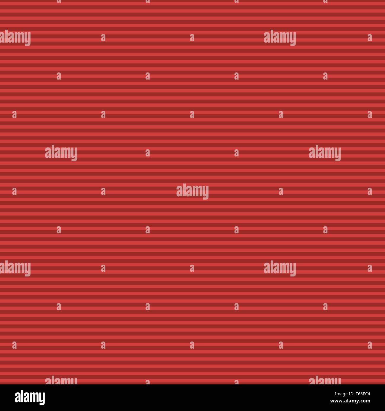 Red horizontal stripes pattern. Seamless texture lines background