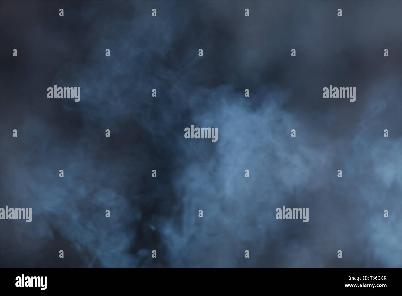 Abstract Smoke on black Background Stock Photo