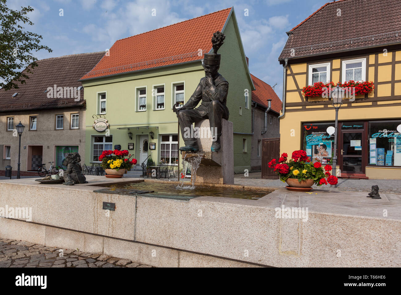 Harzgerode Historic City of Harzgerode Town, Saxony-Anhalt, Germany Stock Photo ...