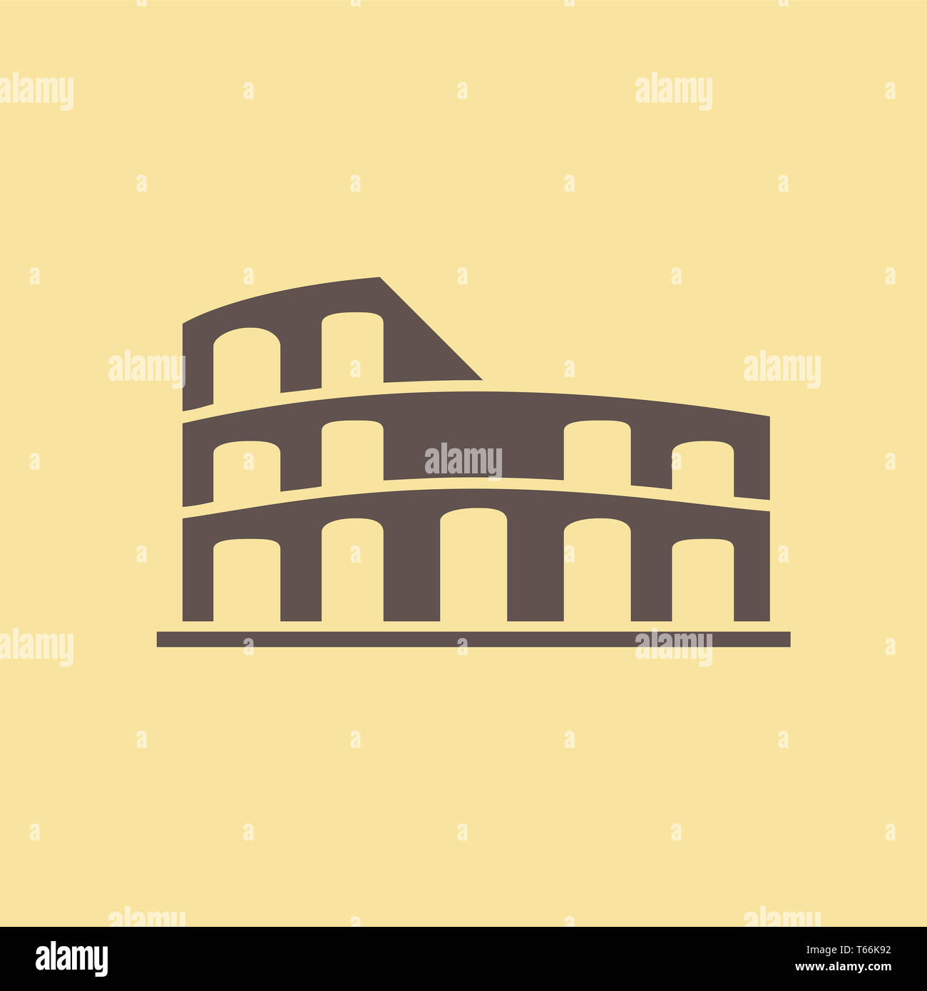 Amphitheatre icon hi-res stock photography and images - Alamy