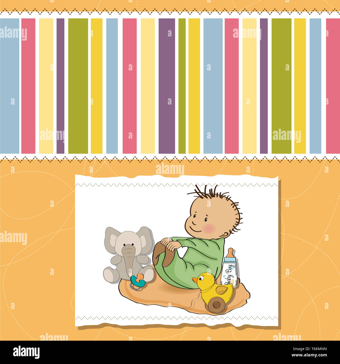 little baby boy play with his toys Stock Photo - Alamy