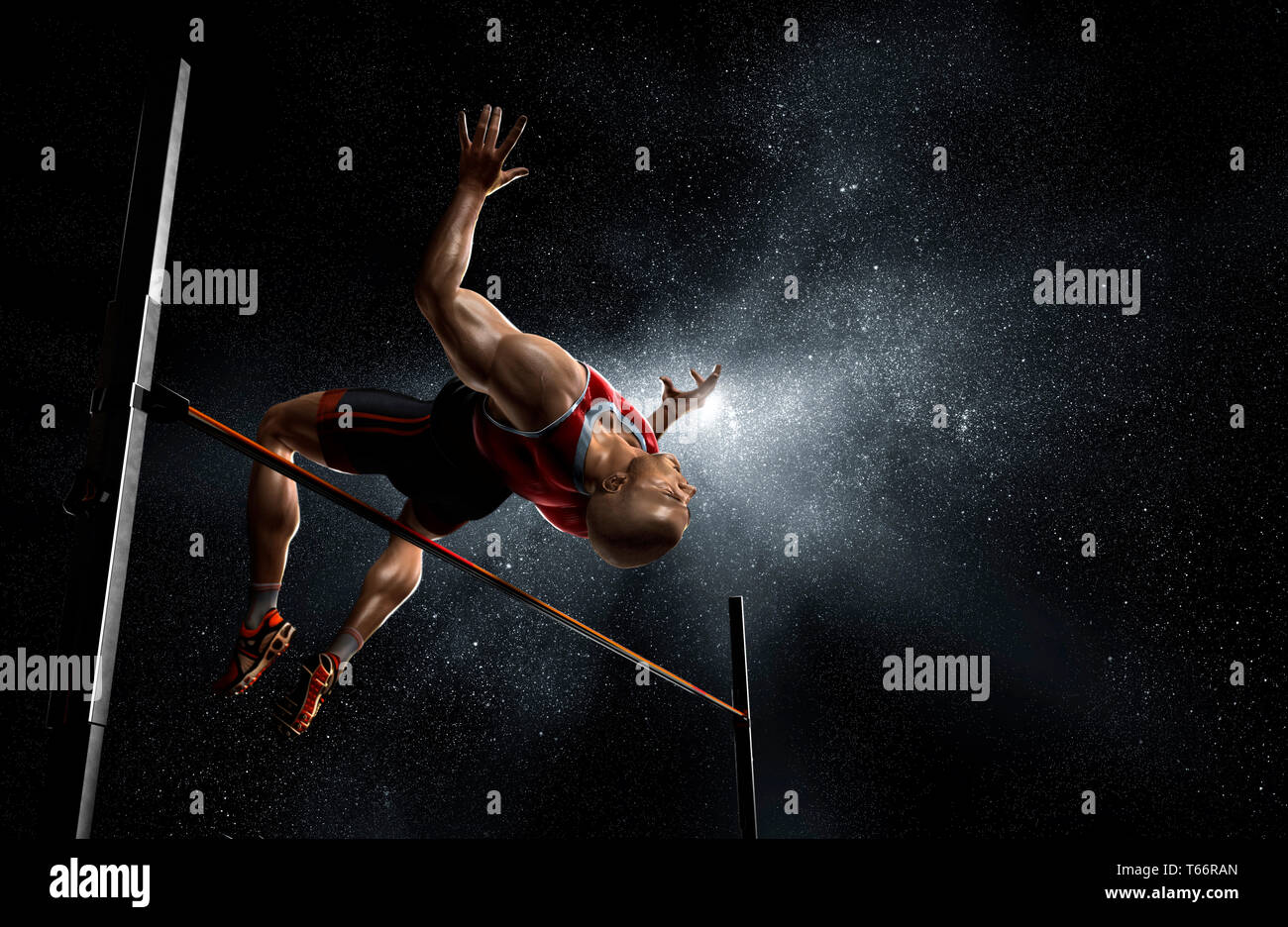 High jump athlete hires stock photography and images Alamy
