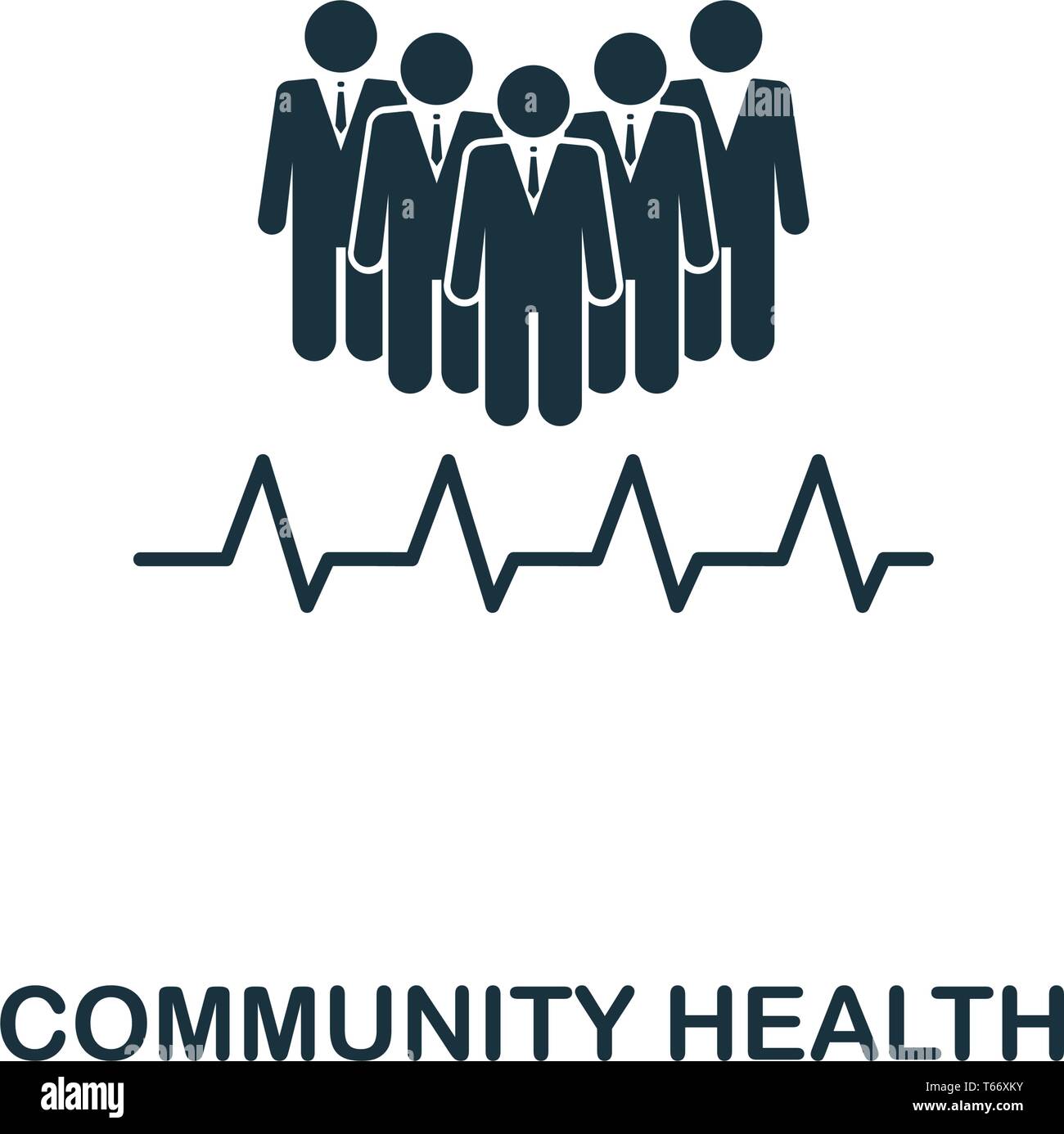 Community Health icon. Creative element design from icons collection ...