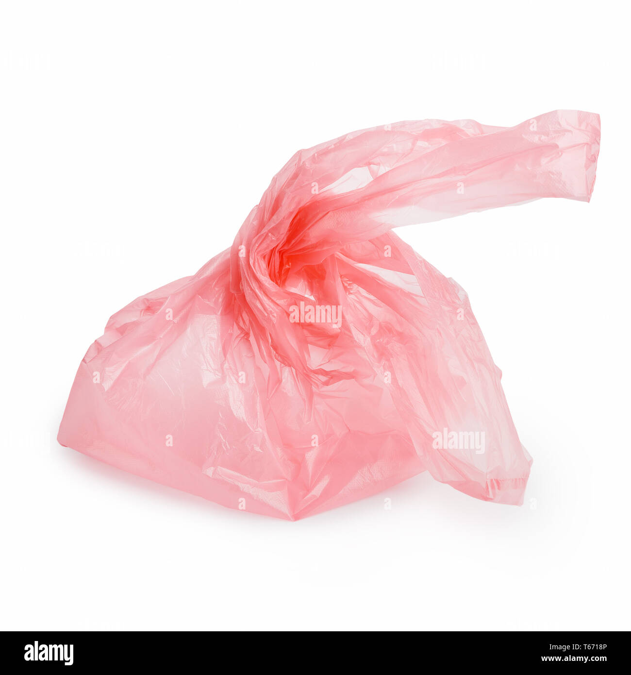 Full Frame Background Of Pink Plastic Trash Bags With Generic Domestic  Waste Stock Photo - Download Image Now - iStock