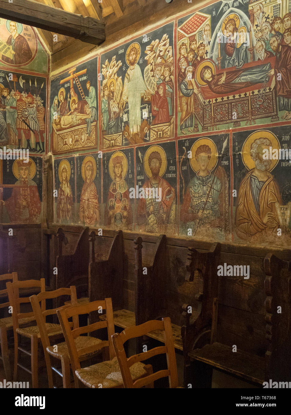 archangelos-michael-cyprus-troodos-hi-res-stock-photography-and-images