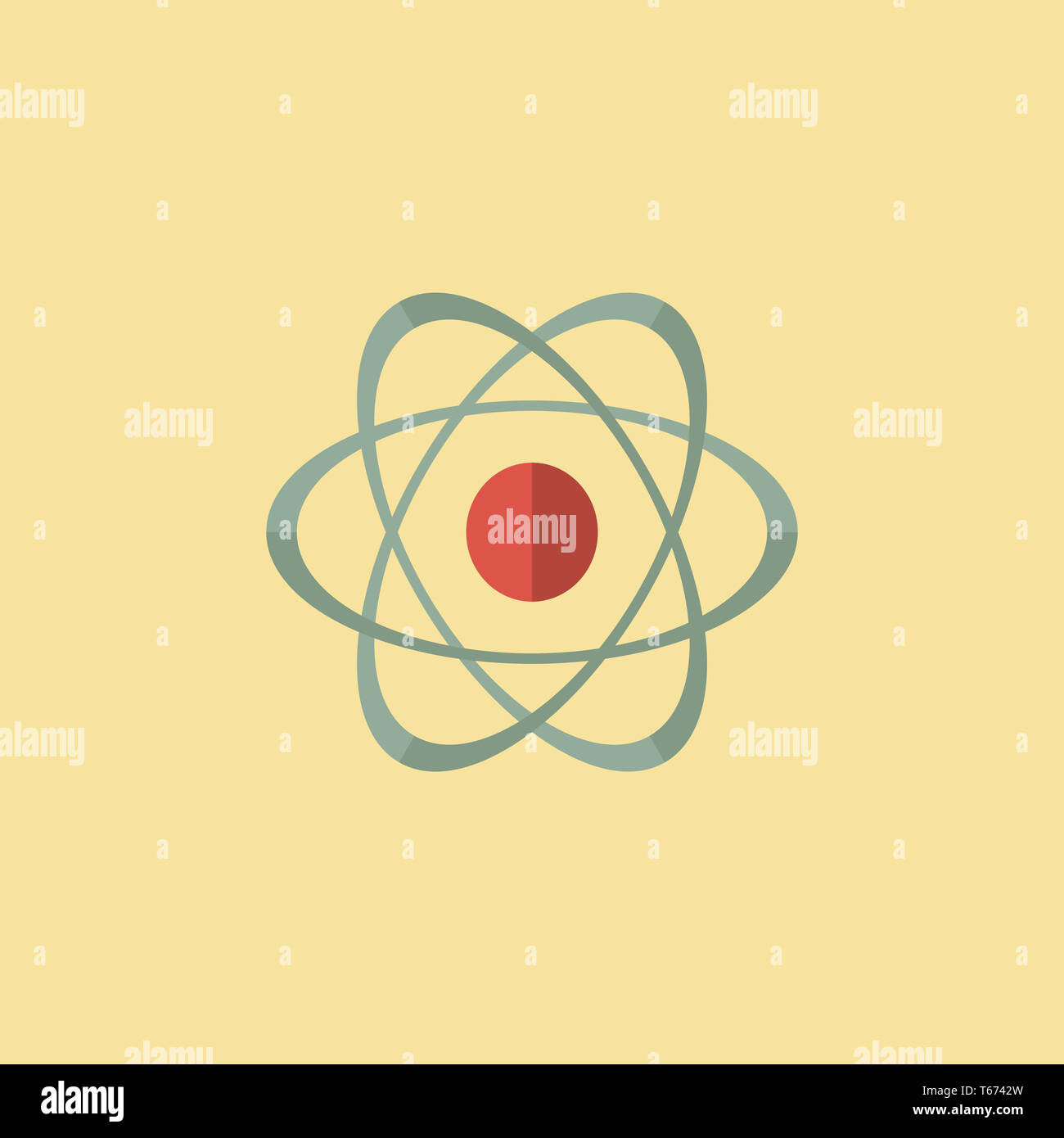 Nucleus Icon Stock Photo