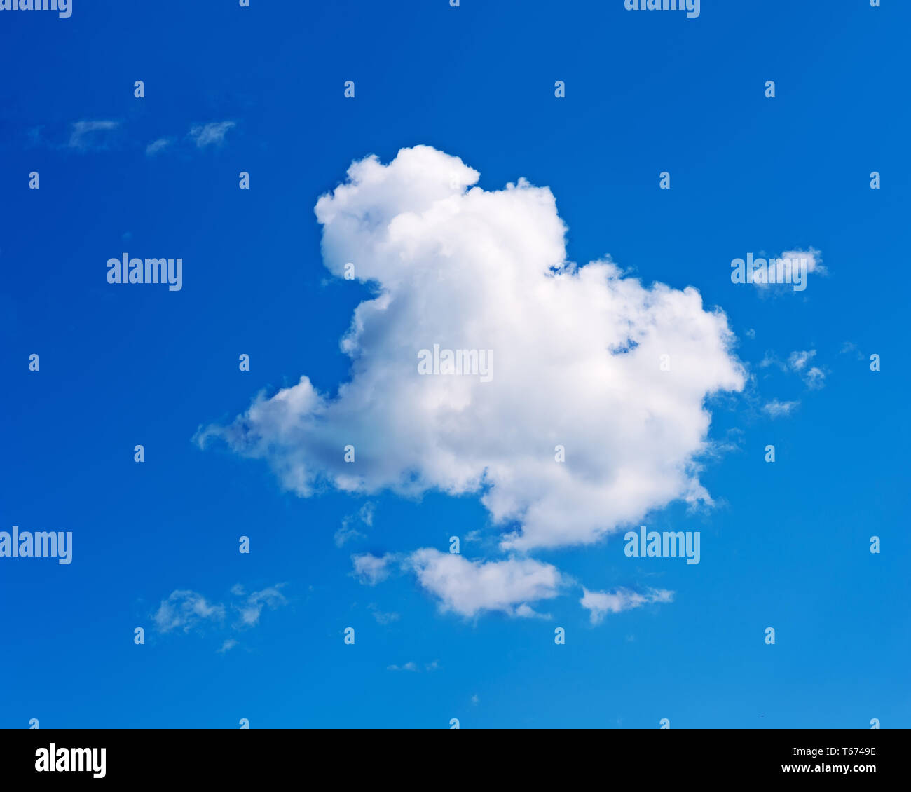 Beautiful clouds blue sky view hi-res stock photography and images - Alamy