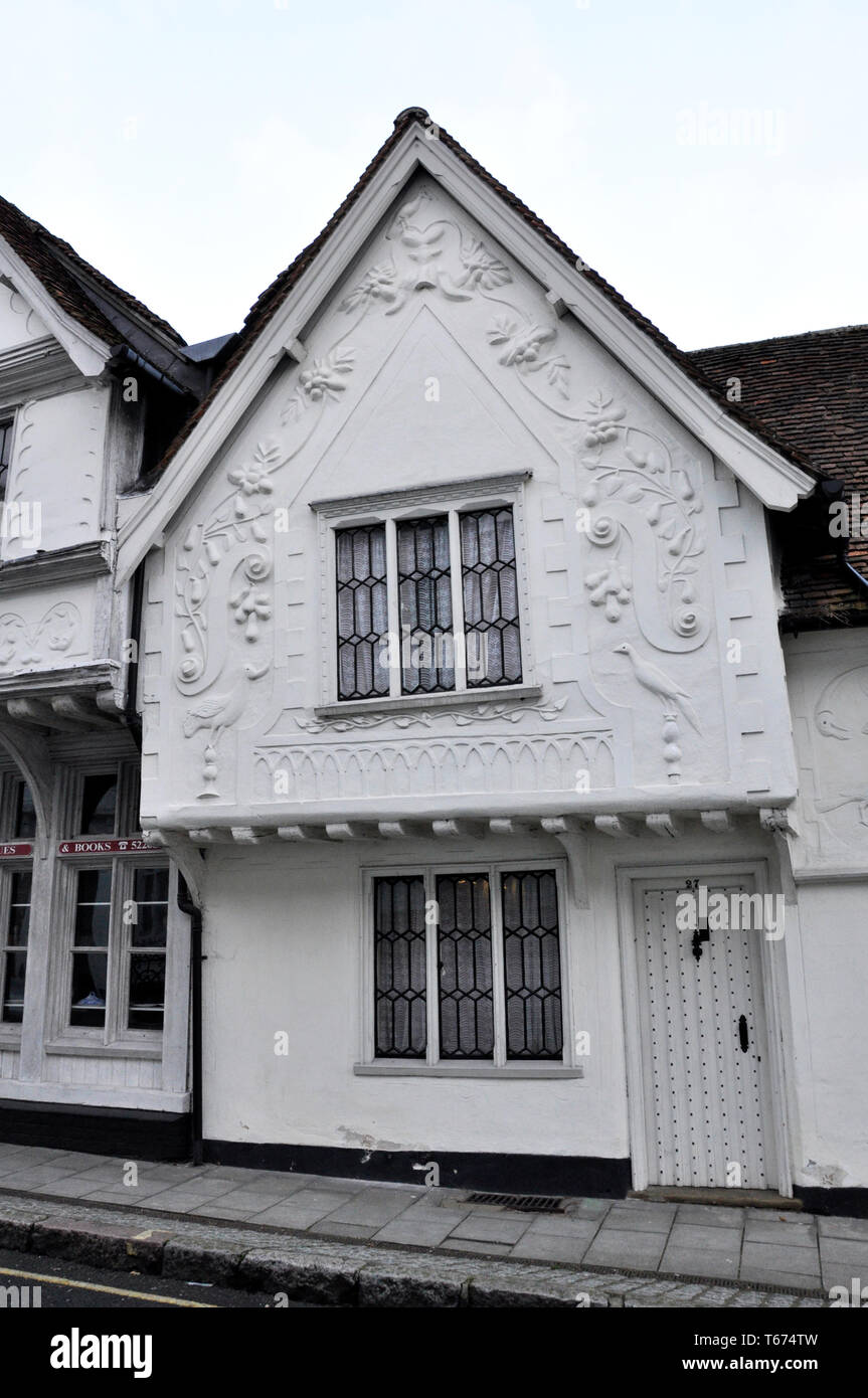 The old sun inn, church street, saffron walden, england, uk Stock Photo