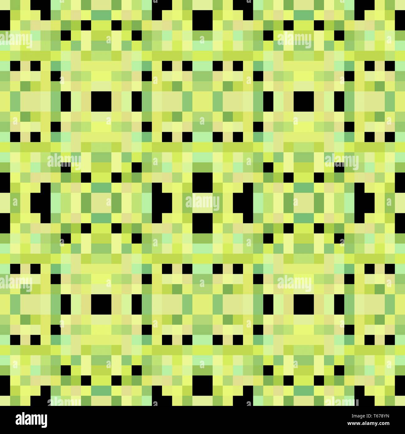 seamless pixel pattern mosaic. abstract background with squares can be ...