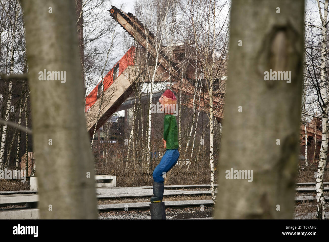 Zeche Zollverein, Essen, Ruhr area, Germany, Europe Stock Photo