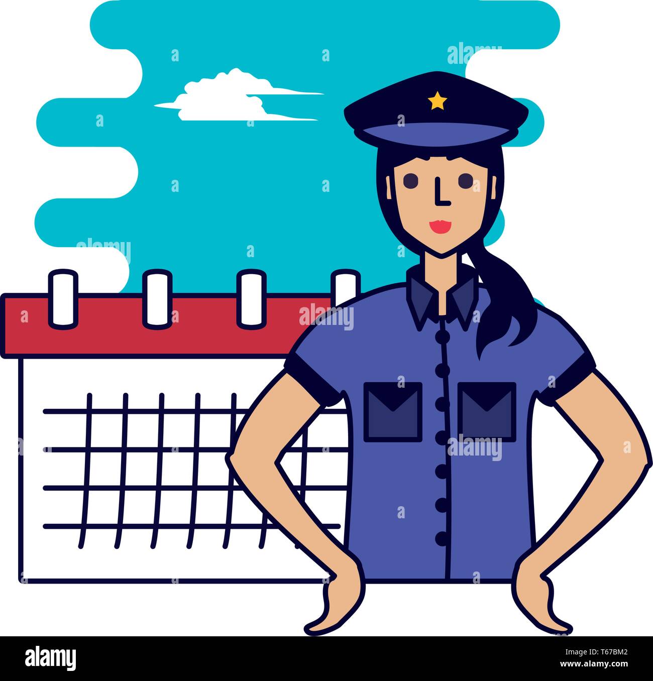 Police Officer Calendar