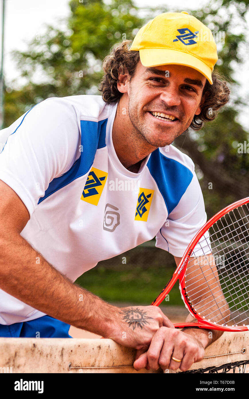 Tennis player gustavo kuerten brazil hi-res stock photography and images -  Alamy