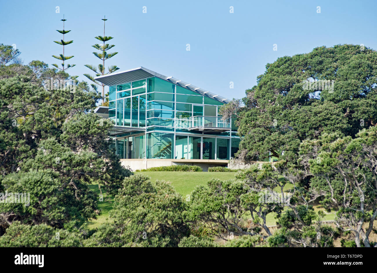 Mansions of Waiheke Island Stock Photo Alamy
