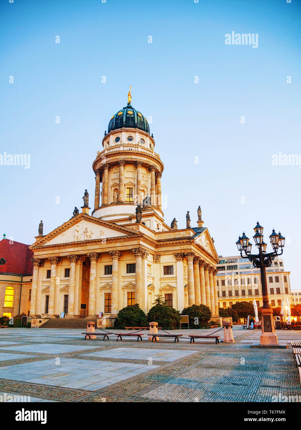 French cathedral (Franzosischer Dom) in Berlin Stock Photo