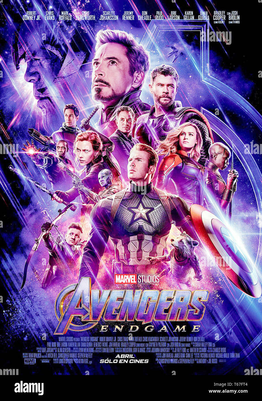 Avengers Endgame Poster by  on